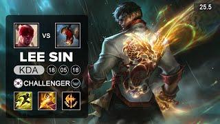 Lee Sin vs Fiddlestick Jungle - KR Challenger - Patch 25.5 Season 15