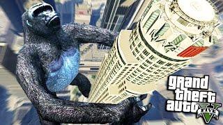 ГТА 5 МОДЫ КИНГ КОНГ НАПАДАЕТ! #46 ОБЗОР МОДА В GTA 5! ЭКСПЕРИМЕНТЫ В ГТА! ВИДЕО ИГРЫ ГТА 5 С МОДАМИ