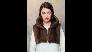 Норковый воротник-манишка. Незаменимый аксессуар на зиму #мехапетербурга #меховыеизделия #мех #
