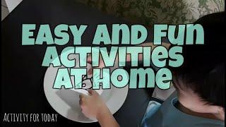 5 EASY AND FUN INDOOR ACTIVITIES FOR KIDS DURING LOCKDOWN