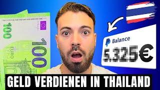 Top 7 Möglichkeiten in Thailand GELD ZU VERDIENEN! 2024