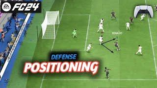 Learn how to position your defender in fc24  less than 5 minutes