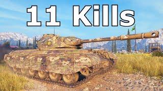 World of Tanks Progetto M35 mod 46 - 11 Kills