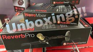 Wave Mixer And Reverb Pro Podcast Series Unboxing | Wanderlusters