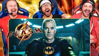 THE FLASH TRAILER 2 REACTION!! Flash 2023 Movie Trailer Breakdown | Batman | Michael Keaton