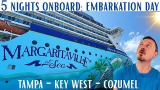 Margaritaville at Sea Islander Cruise: EMBARKATION Day, Tampa, Florida