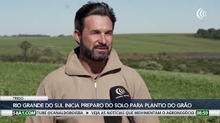 Produtores do Rio Grande do Sul inicia preparo do solo para plantio de trigo