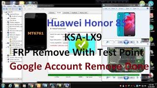 Huawei Honor 8S (KSA LX9) FRP Remove Done Test Point By SP Flash Tools