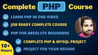 PHP Tutorial for Beginners in Hindi | PHP and MySQL Project [Full Course]