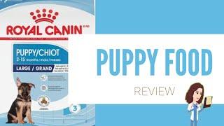 Royal Canin Large Breed Puppy: Dog food review