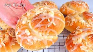 Сладкие Испанские булочки Энсаймадас, Воздушное тесто, Люда Изи Кук, простая выпечка булочек к чаю