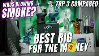 Top 3 Dab Rigs Compared: Who's Blowing Smoke? Puffco vs FocusV vs Bomb