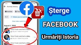 Cum să ștergeți ușor istoricul tuturor videoclipurilor vizionate de pe Facebook