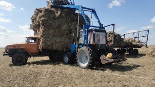 5 минут езды на Урале сеновоз, 5 minutes drive in the Ural hay truck