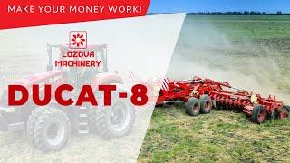 DUCAT-8 (LOZOVA MACHINERY) - практика роботи в Канаді