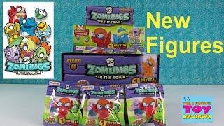 Zomlings Series 4 In The Town Full Box Opening Toy Review | PSToyReviews