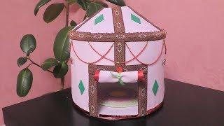 DIY Юрта своими руками Поделка для детского сада