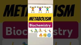 metabolism biochemistry #metabolism #biochemistry #biochemistrymbbs1styear #shorts #education