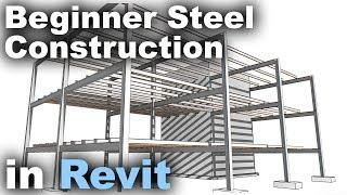 Beginner Steel Construction in Revit Tutorial