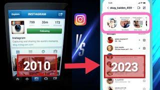 Evolution instagram (2010 - 2023) #instagram #trending #youtubesvideo