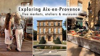 Exploring AIX-EN-PROVENCE: decor shopping, artist workshops & more! | XO, MaCenna Vlogs