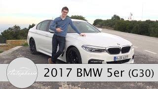 2017 BMW 5er (G30): BMW 540i und BMW 530d xDrive Test / Review (ENGLISH Subtitles) - Autophorie