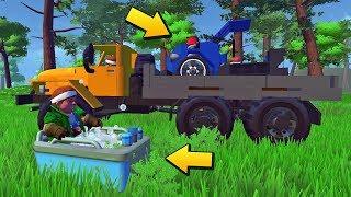  БАБКА СДАЁТ ВЗОРВАННЫЕ МАШИНЫ НА МЕТАЛЛОЛОМ  МУЛЬТИК в Scrap Mechanic  СКРАП МЕХАНИК 