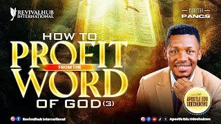 BIRTHPANGS || HOW TO PROFIT FROM THE WORD OF GOD (3) || 17-06-2025