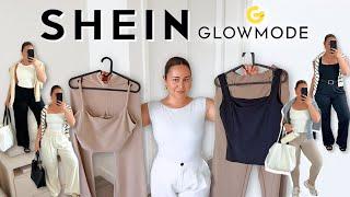 SHEIN TRY ON HAUL - Must Have SHEIN Glowmode Basics, Aesthetic Casual Outfits & Easy Work Outfits!
