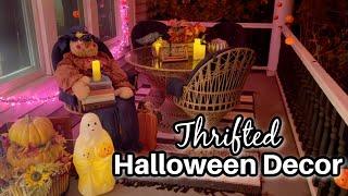 *THRIFTED* Halloween Decor Tour 2024 | Vlogtober Day 3