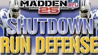 Madden 25 NEXT GEN Tips: HOW TO STOP ANY RUN IN THE GAME - BEST RUN STOPPER MONEY PLAY TUTORIAL