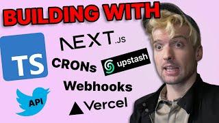 I Used NextJS To Build A Bot?? TUTORIAL w/ TypeScript, Vercel, CRONs, Upstash & more