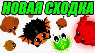 Новая СХОДКА за два клана АЛ и АХ в МОПЕИО. Смешное видео про Mope.io