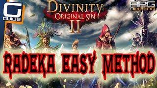 DIVINITY ORIGINAL SIN 2 - Radeka Boss Easy Method (Purged Dragon Quest Walkthrough)