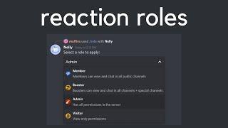 Discord Bot with DropDown Roles Menu | Free Source Code | Replit Tutorial