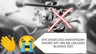 BYE SINON ! 300 Sinon The Silent Sniper 2nd Anniversary Banner Sword Art Online Unleash Blading