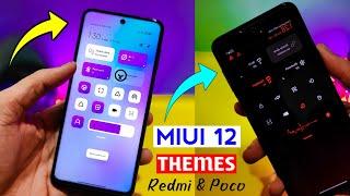 Top 3 Miui 12 Premium Exclusive Themes | New Control center | Special Pro Features Ui THEMES MIUI 12