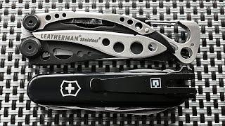 Убойная связка Victorinox и Leatherman, плюсы и минусы Leatherman Skeletool.