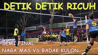 MEMANASSET 4 SAAT AWAL MULA KERICUHAN TERJADISEMI FINAL MAKMUR ABADI NAGA MAS VS BADAK KULON