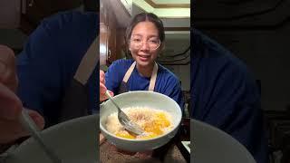 Filipina tries making authentic Carbonara 