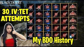 30 TET Accessory Attempts - Enhancing For Profit - [BDO] Black Desert Online Gameplay