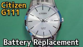 Citizen G111 Watch Battery Replacement | Watch Repair | SolimBD