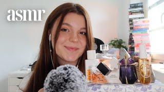 ASMR perfume & fragrance collection  whispered haul + bottle tapping