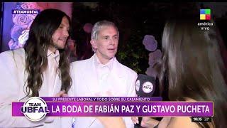 ️LA BODA DE FABIÁN PAZ Y GUSTAVO PUCHETA: JULI Y LOLO POGGIO, CANDE TINELLI Y MÁS