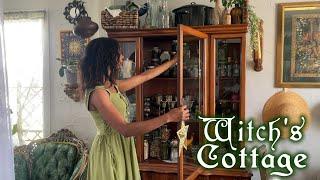 Transforming My New House Into A Witch's Cottage  Epic Green Witch Home Makeover! 🪴Apartment Crafts