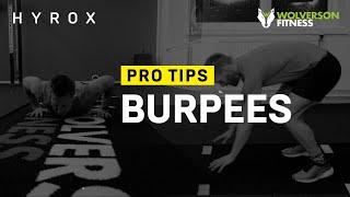 Get The CORRECT Burpee Broad Jump Form for HYROX / Top Pro Tips