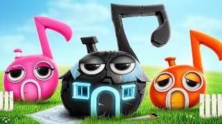 Кто Разрушил Музыкальный Дом Incredibox? Пинки и Орэн Строят Секретный Домик для Блека из Спрунки!