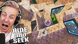 Hide and SEEK im 6 ETAGEN MEGA LABYRINTH in FORTNITE!