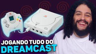 Jogando Tudo do Dreamcast em live - Um videogame pioneiro e injustiçado?