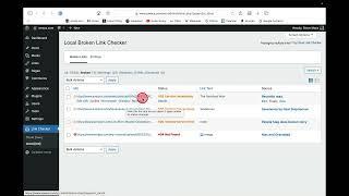 Broken Link Checker plugin for WordPress